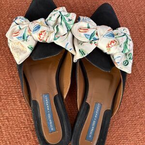 Schumacher x Margaux Women's multi colored Bow Mules